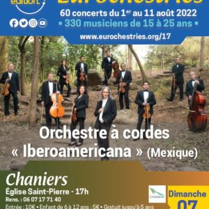 Concert des Eurochestries @ Eglise de Chaniers